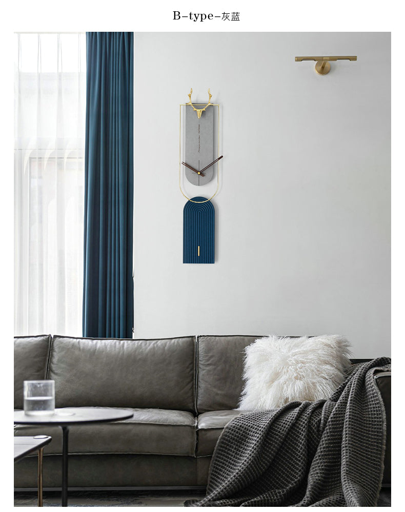 The Touch of Suave - Luxe Wall Clock - Style 3