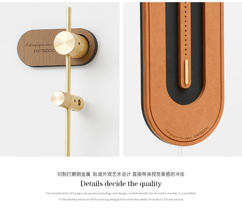 The Touch of Suave - Luxe Wall Clock - Style 2