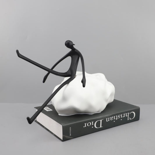 Lazy Abstract Man For Decor