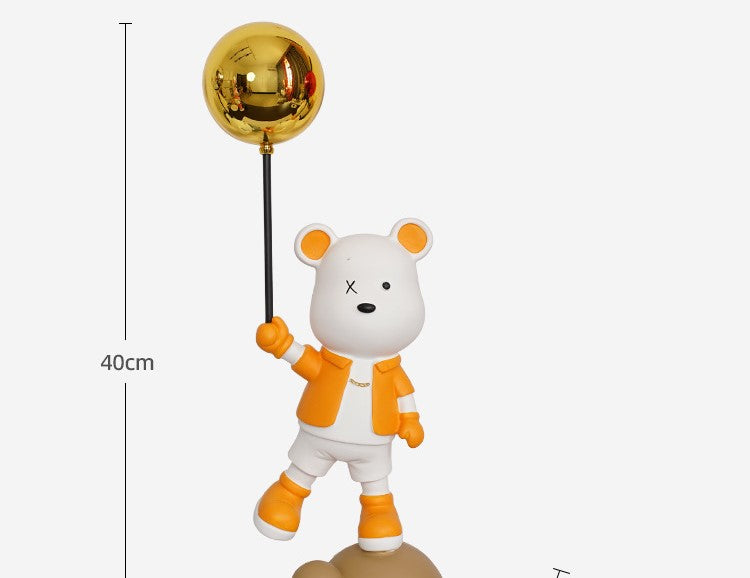 Astro Standing on Spaceship Figurine