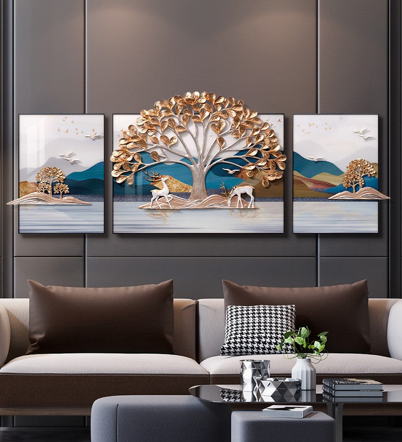 Astral - Nature Scenery Inspired Premium Wall Decor ~ 7.5 feet Long