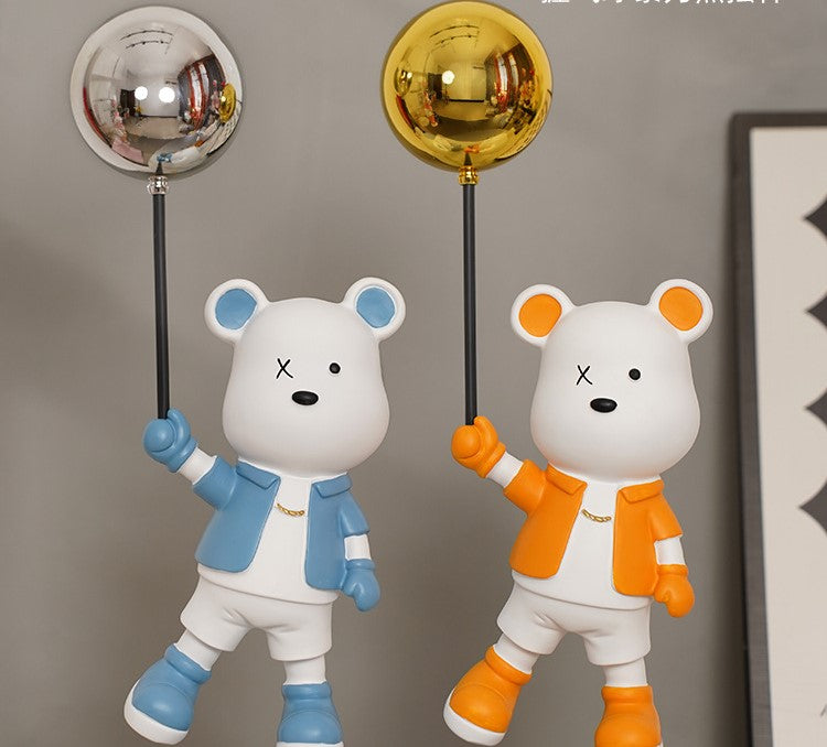 Astro Standing on Spaceship Figurine