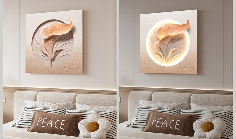 Aurelian Dawn - Nature Themed Premium Wall Art With LED Lights