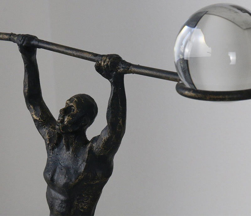 Weight Lifting Men Home Decor