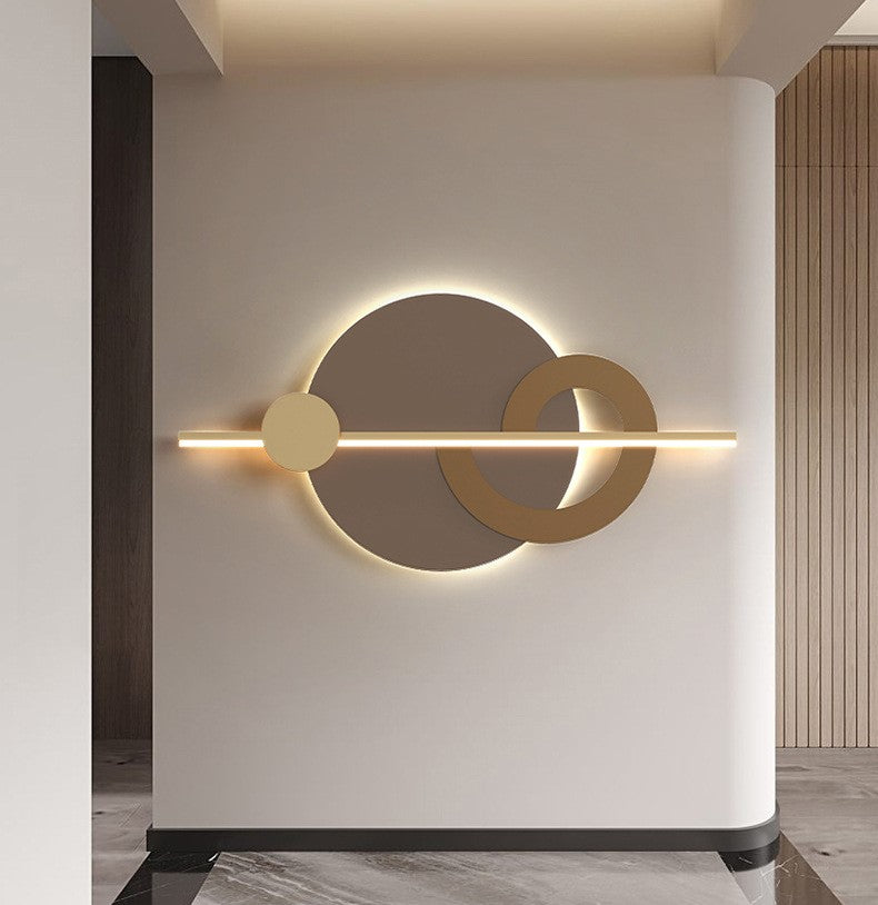 LED Modern Metal Wall Art For Home Decor