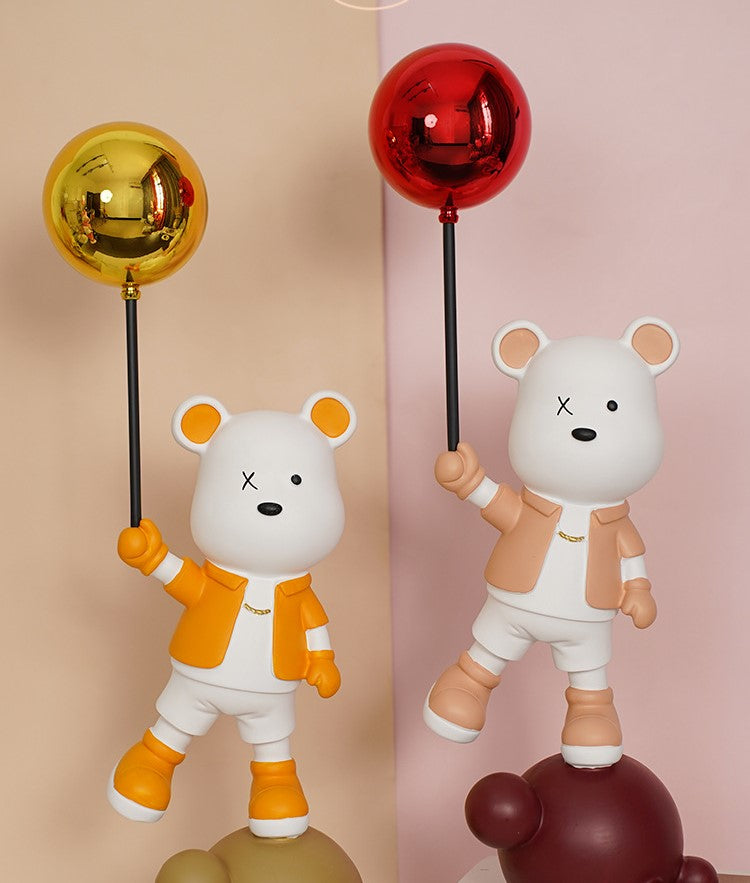 Astro Standing on Spaceship Figurine