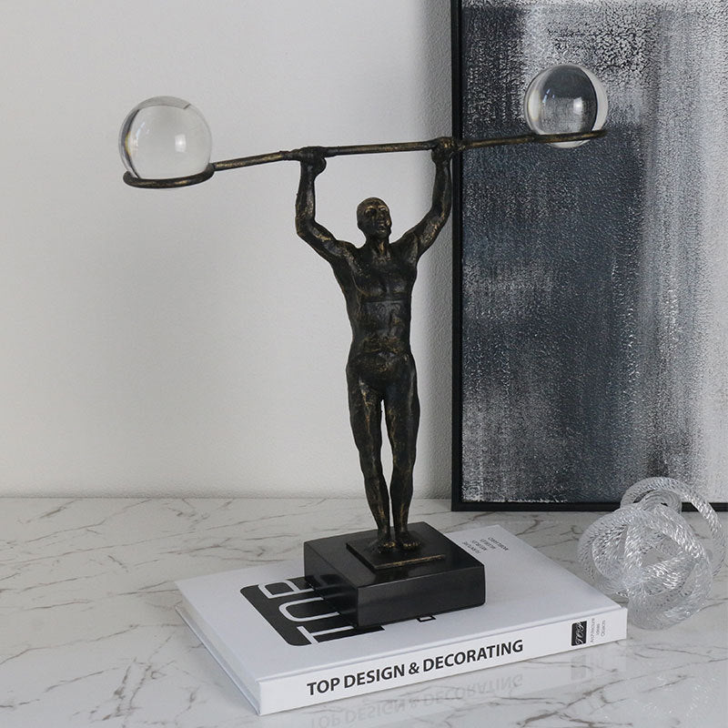 Weight Lifting Men Home Decor