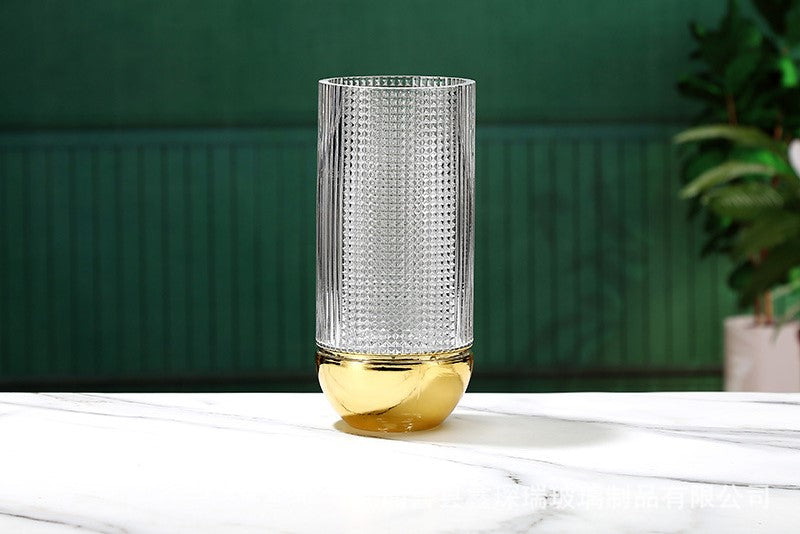 Glass Flower Vase Pack of 2