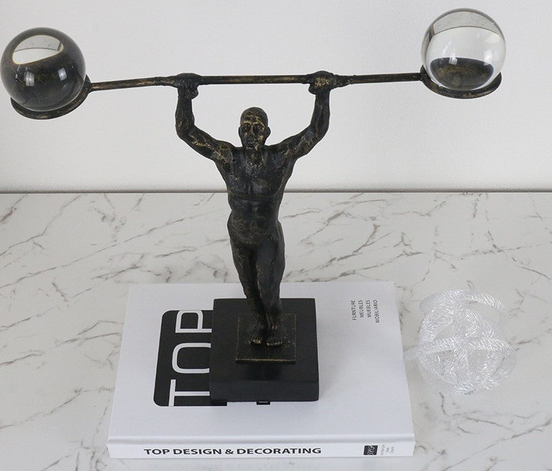 Weight Lifting Men Home Decor