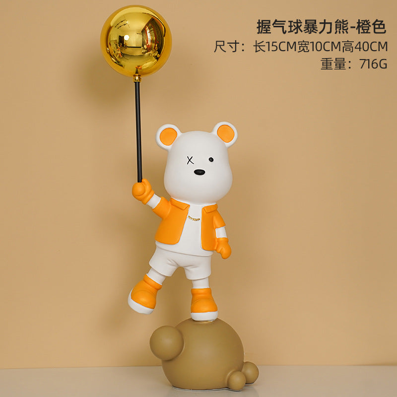 Astro Standing on Spaceship Figurine