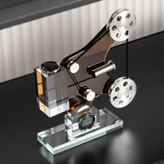 The Playback -  Crystal Table Showpiece