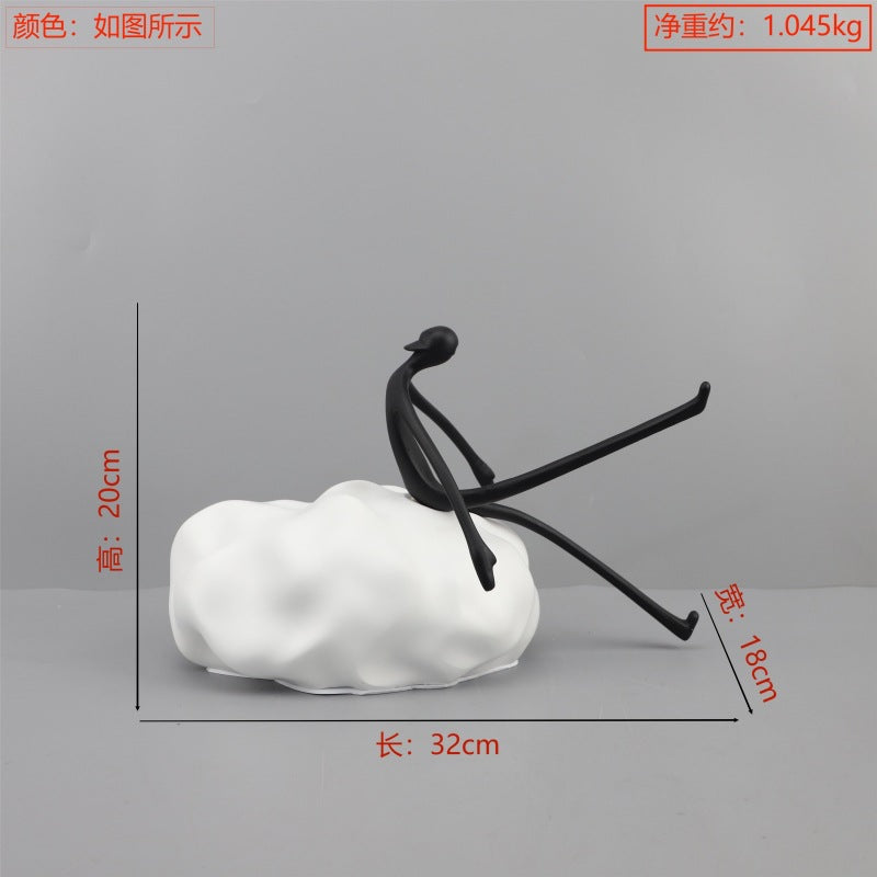 Lazy Abstract Man For Decor