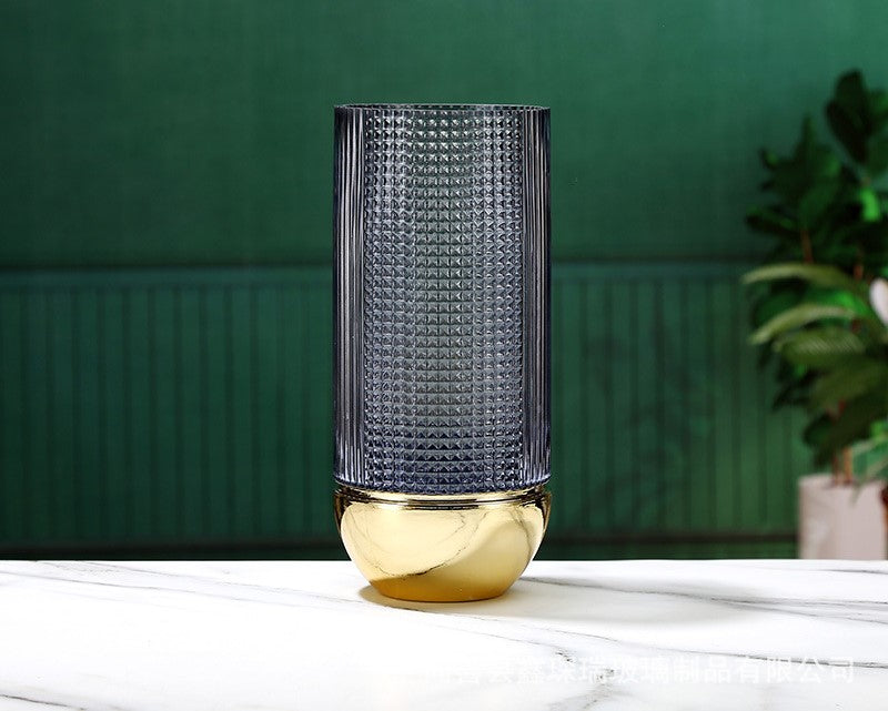 Glass Flower Vase Pack of 2