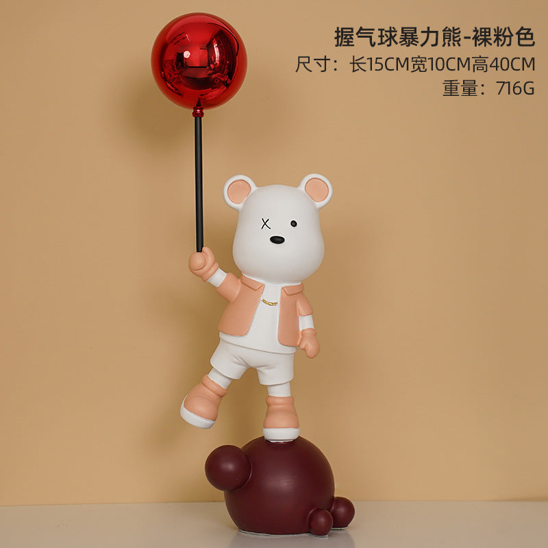 Astro Standing on Spaceship Figurine