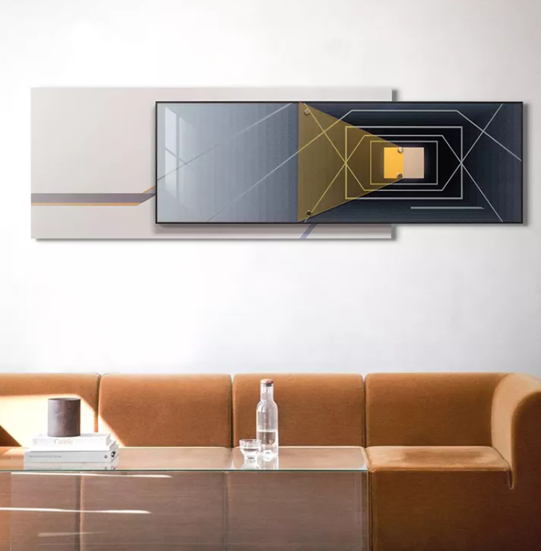 Dreaming in Patterns - Metal Premium Abstract Wall Art