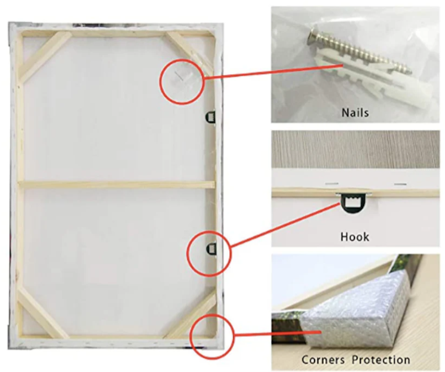 Magical Mirage Abstraction 100% Handpainted Wall Painting