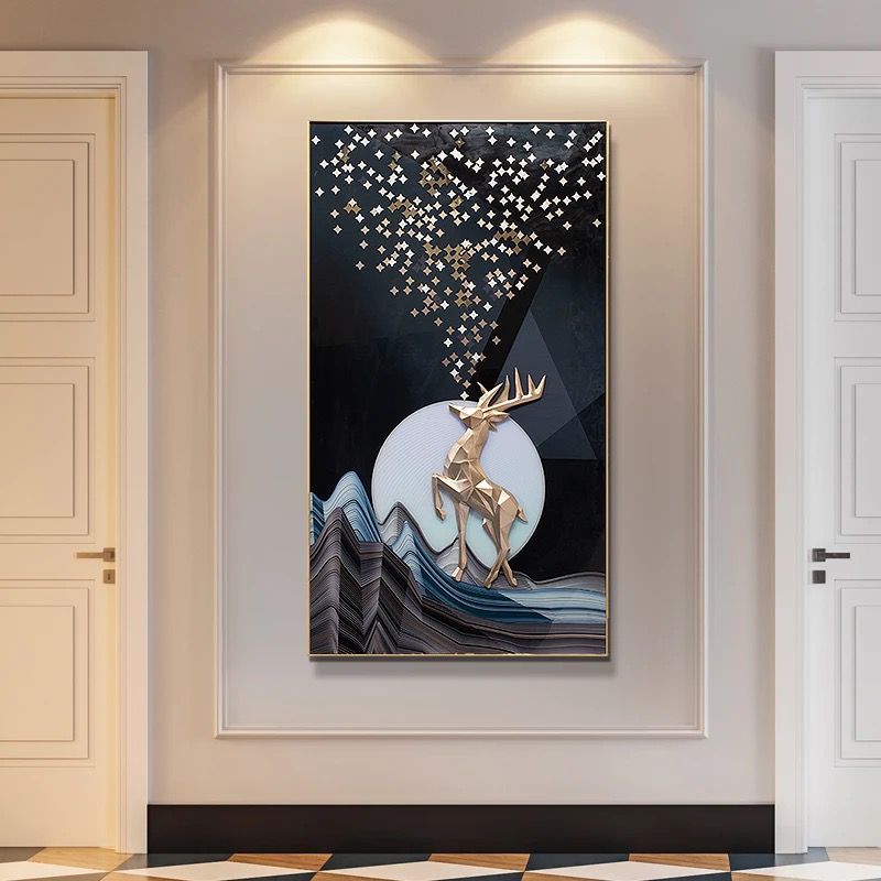 The Altruistic Deer  3D Wall Decor - Style 2