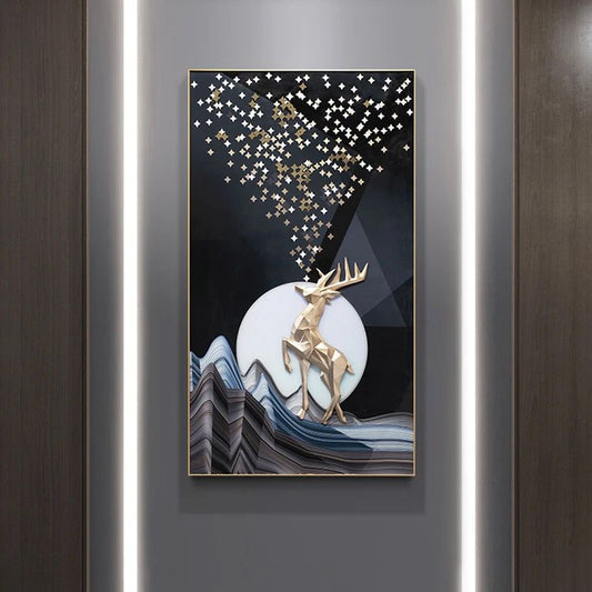 The Altruistic Deer  3D Wall Decor - Style 2