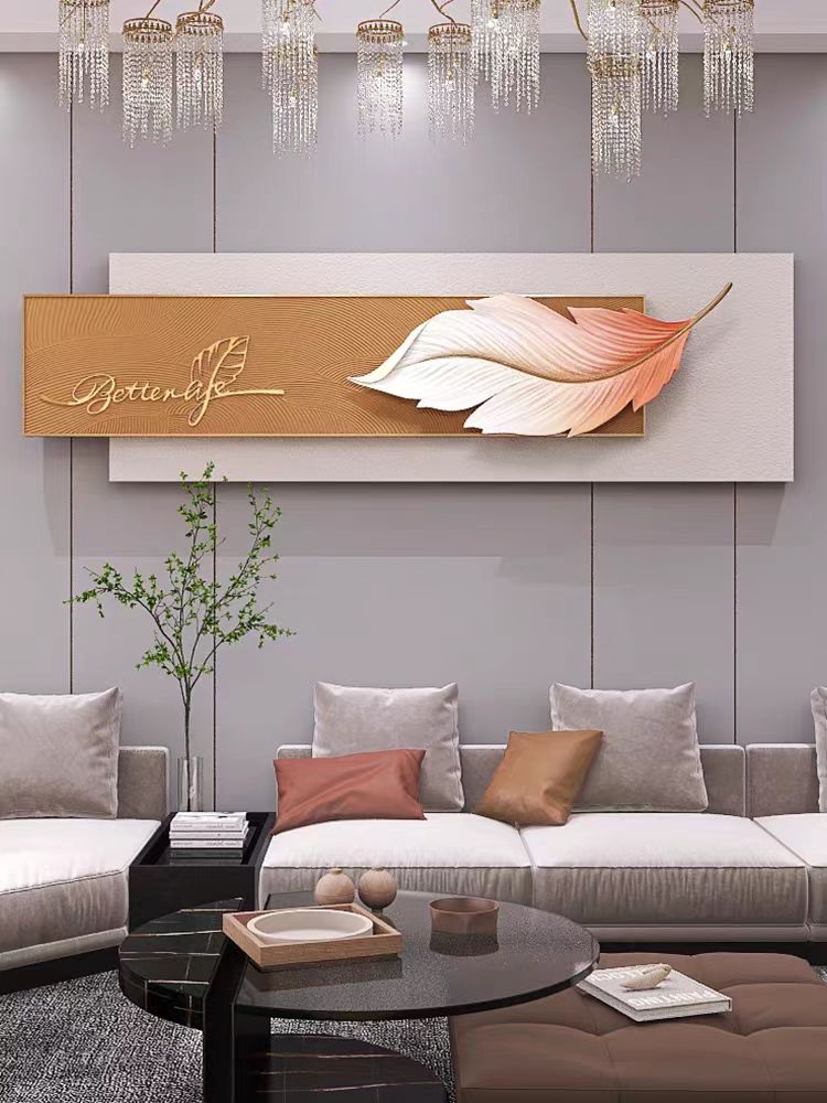 The Altruistic Leaf 3D Resin Wall Decor