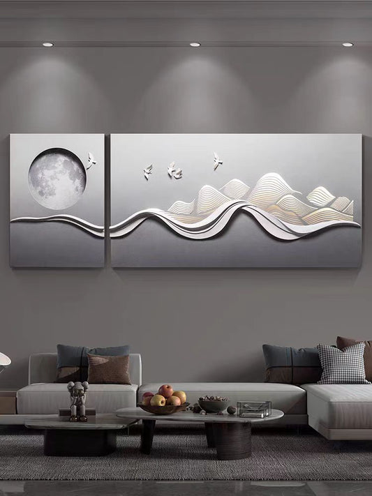 The Altruistic 3D Resin Wall Decor