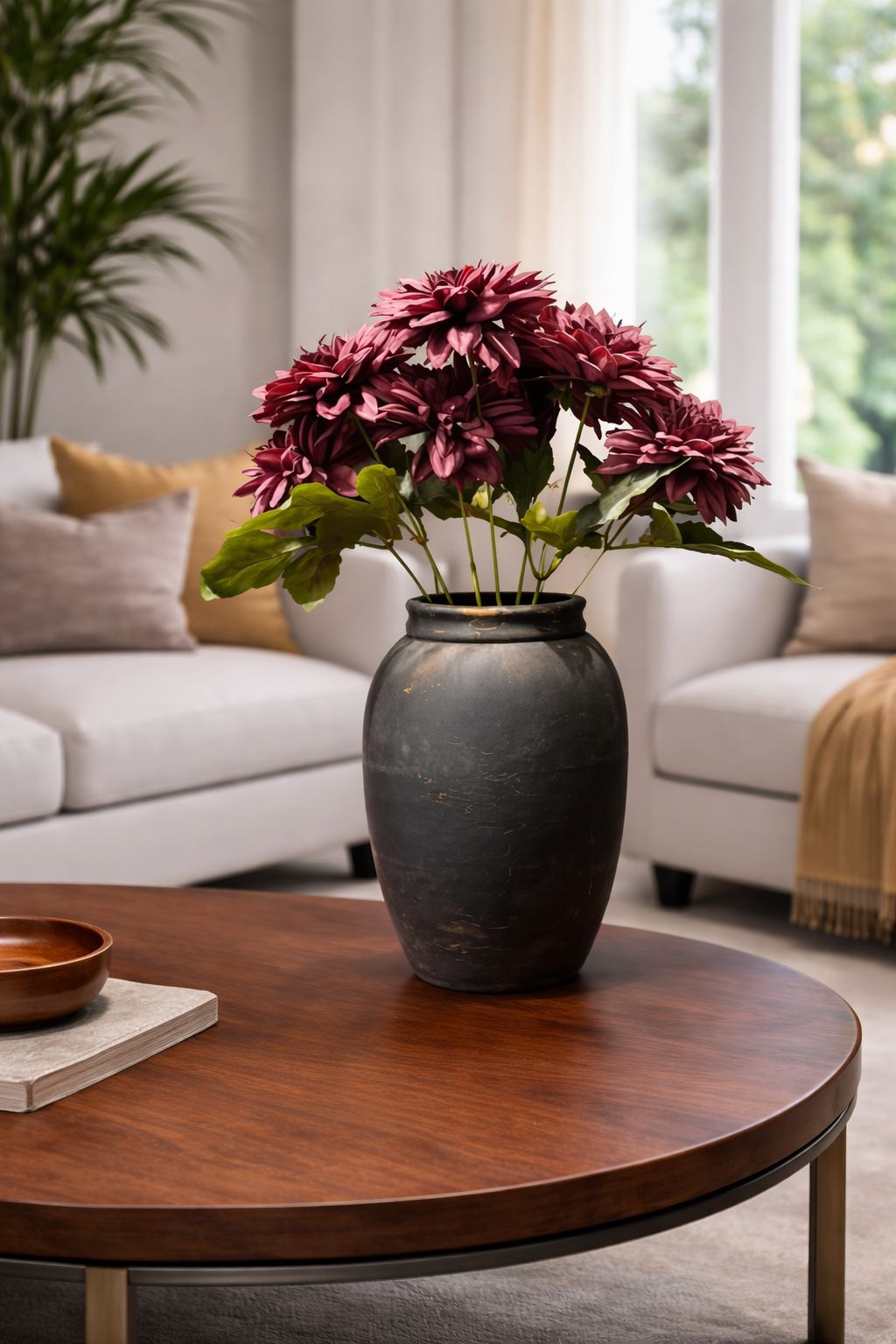 Premium Handcrafted Ceramic Flower Vase For Home - Style 36