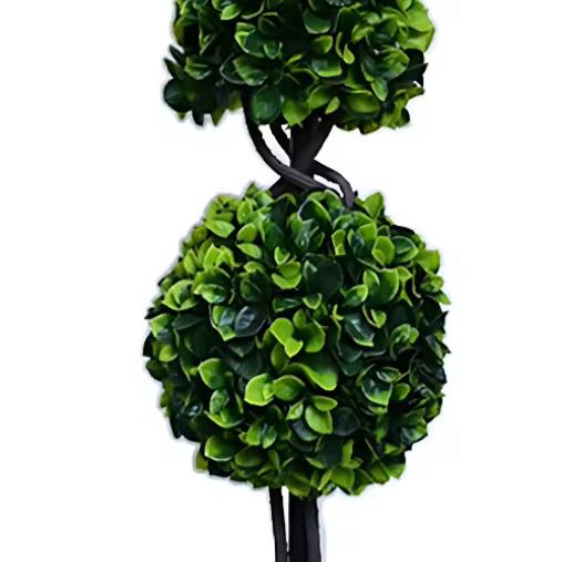 Artificial Topiary Spiral Potted Tree Faux Plant 41 Inches