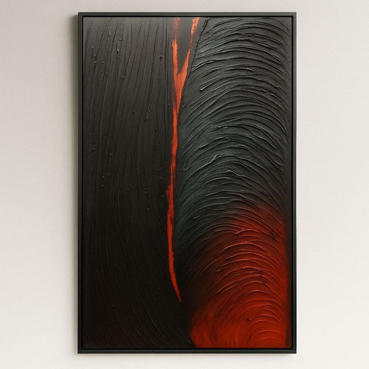 Magical Mirage Abstraction 100% Handpainted Wall Painting