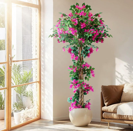 Artificial Bougainvillea Plant -5.5 Feet