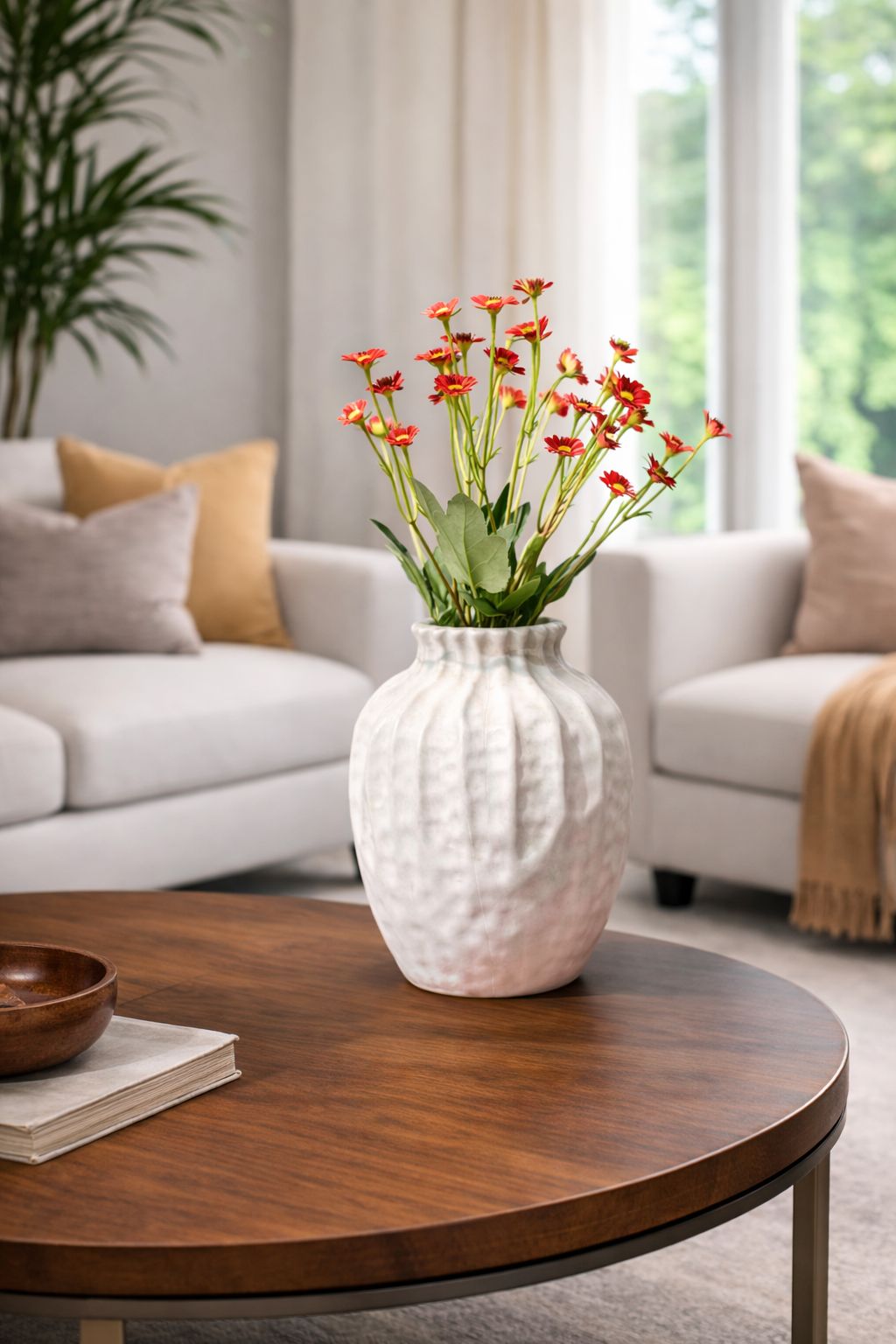 Premium Handcrafted Ceramic Flower Vase For Home - Style 27