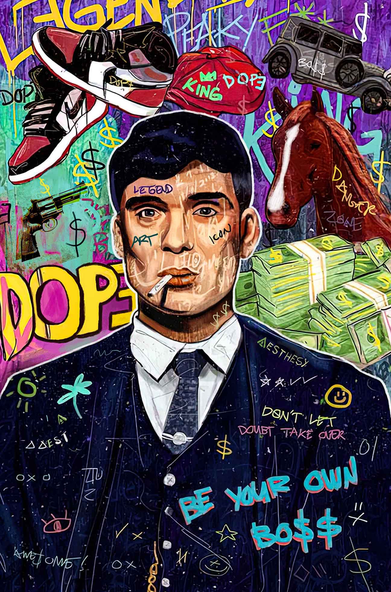 Mafia Graffiti - Tommy Shelby