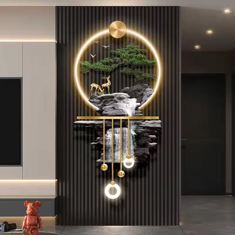 Crystal Wall Paintings With LED