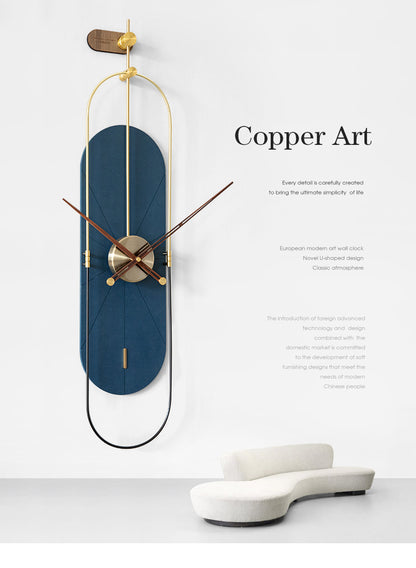 The Touch of Suave - Luxe Wall Clock Style 6