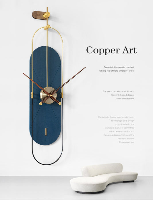 The Touch of Suave - Luxe Wall Clock Style 6