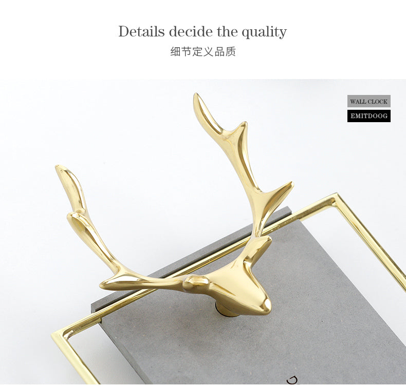 The Touch of Suave - Luxe Wall Clock - Style 5
