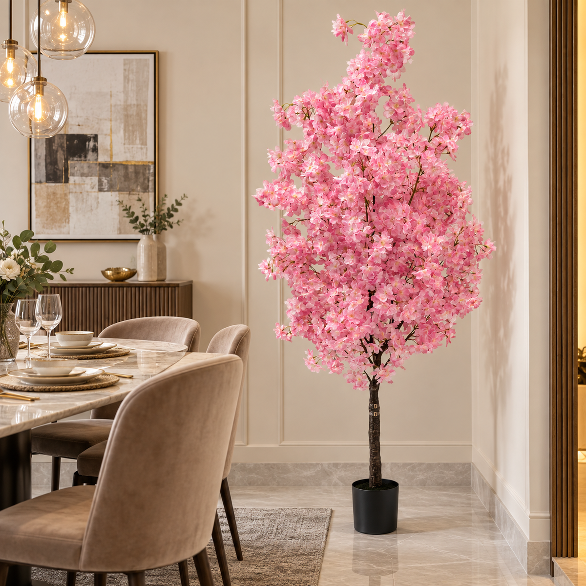 Pink Cherry Blossom Tree [ 67 Inch ]