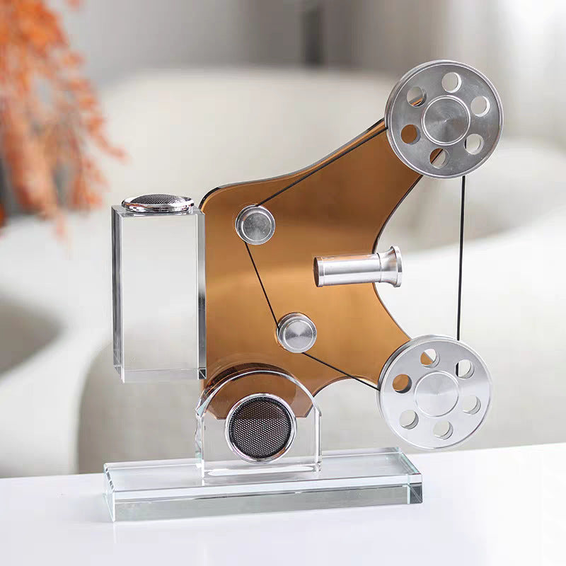 The Playback -  Crystal Table Showpiece