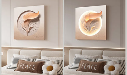 Aurelian Dawn - Nature Themed Premium Wall Art With LED Lights