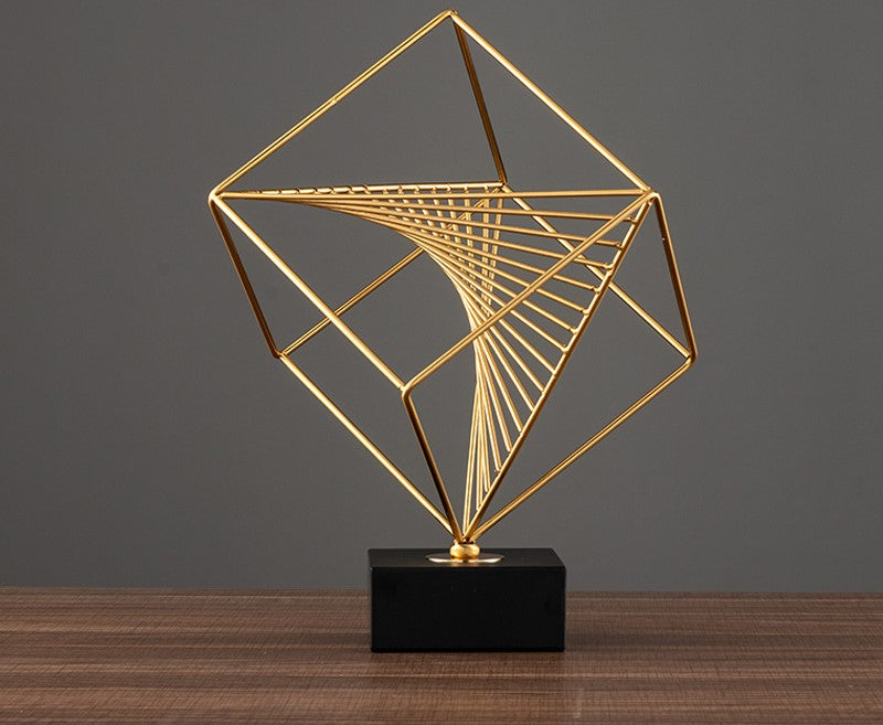 PVD Metal Showpiece For Home Decor [ 16Inches ]