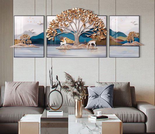 Astral - Nature Scenery Inspired Premium Wall Decor ~ 7.5 feet Long