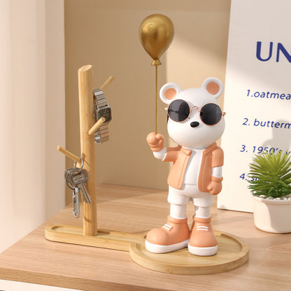 Dog With Sunglasses Figurine