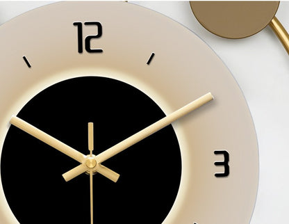 Fancy Metal Wall Clock For Home Decor