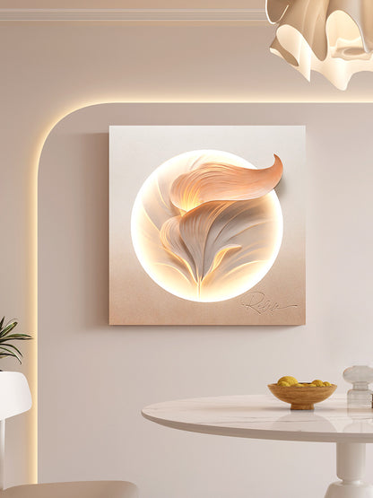 Aurelian Dawn - Nature Themed Premium Wall Art With LED Lights