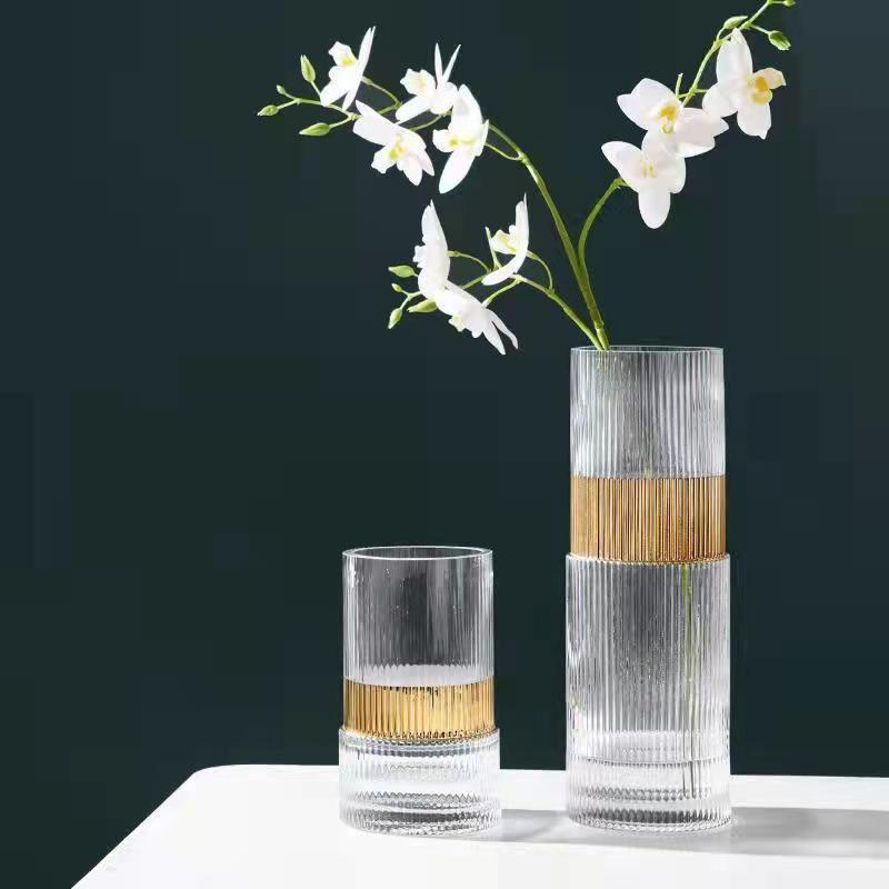 Transparent Flower Vase - Set of 1