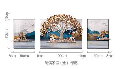 Astral - Nature Scenery Inspired Premium Wall Decor ~ 7.5 feet Long
