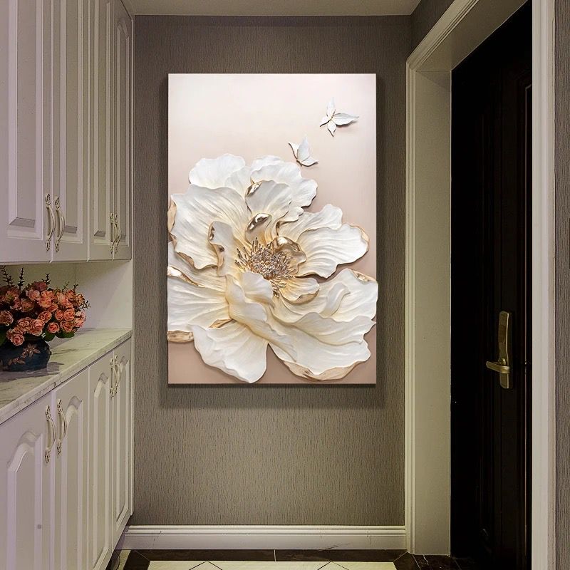 The Altruistic Flower  3D Wall Decor