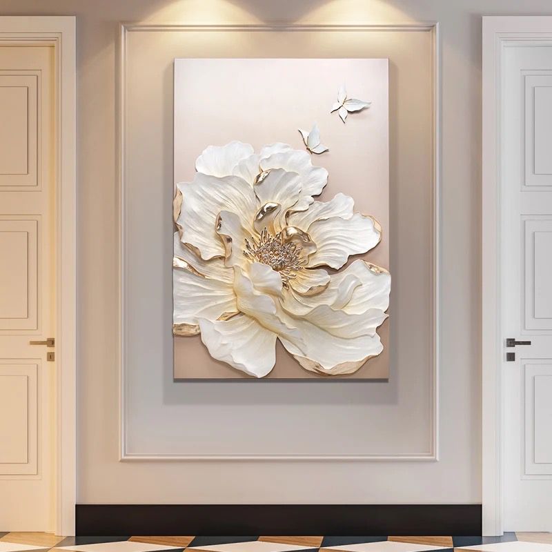 The Altruistic Flower  3D Wall Decor