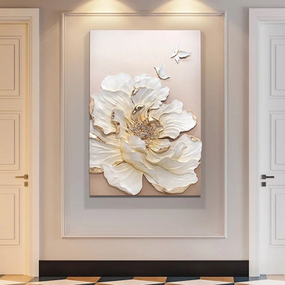 The Altruistic Flower  3D Wall Decor