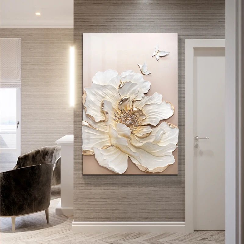 The Altruistic Flower  3D Wall Decor