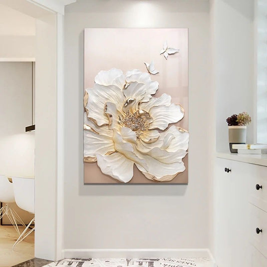 The Altruistic Flower  3D Wall Decor