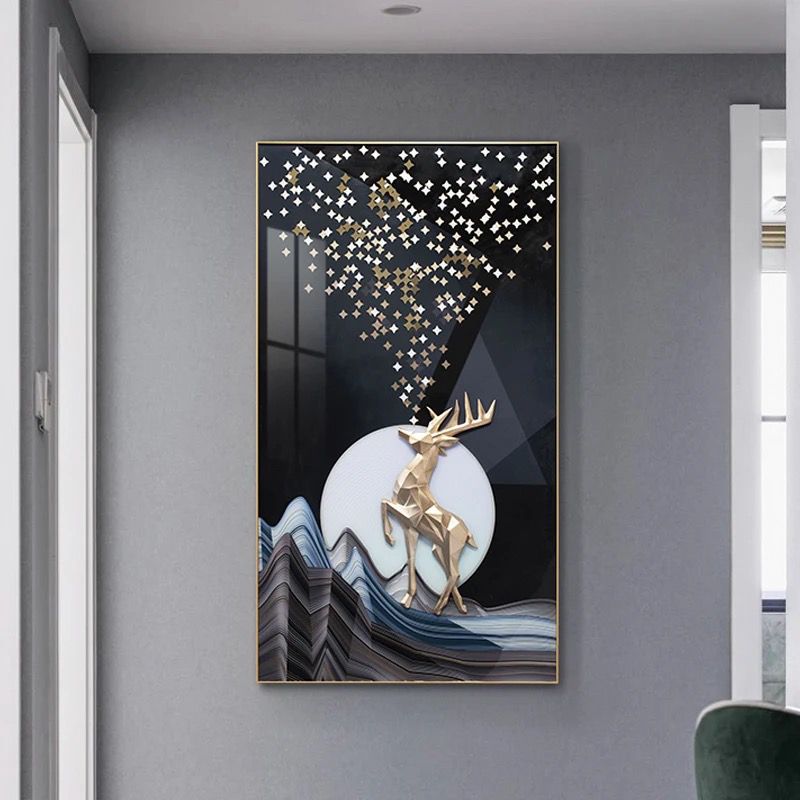 The Altruistic Deer  3D Wall Decor - Style 2